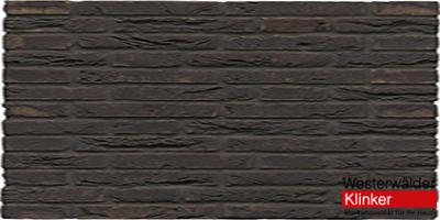 Фасадная клинкерная плитка WK950 Midniht Blue 215x65x22 Westerwalder Klinker